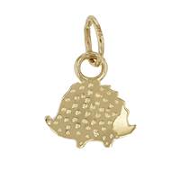 14K Hedgehog Charm