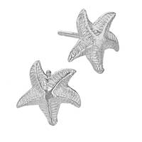 Sterling Silver Star Fish Stud Earring