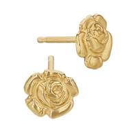 14K Flower Stud Earring