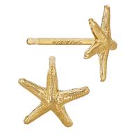 14K Star Fish Stud Earring