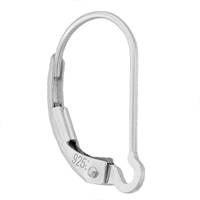 Sterling Silver Leverback Earring (E)