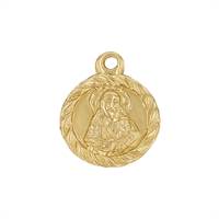 Gold Filled Jesus Charm