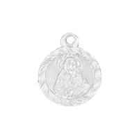 Sterling Silver Jesus Charm