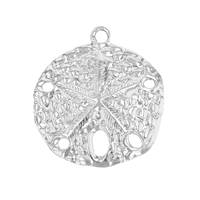 Sterling Silver Sand Dollar Charm