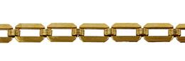 5.5mm Width Plain Bracelet Cable Gold Filled Chain