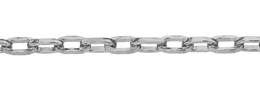 2.5mm Width Sterling Silver Square Cable Chain