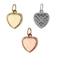 14K Heart Charm