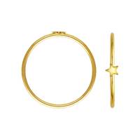 Gold Filled Star Stacking Ring