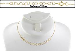 Gold Filled 16+2 Inches Ready to Wear 1.2mm cable Chain