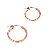 Rose Gold Filled Square Hoop Earring