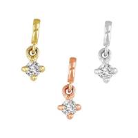 14K Diamond Accent Charm