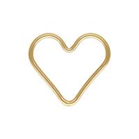 Gold Filled Heart Charm