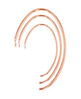 Rose Gold Filled Flat End Earwire