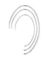 Sterling Silver Flat End Earwire