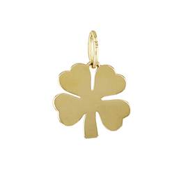 14K Clover Leaf Charm