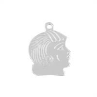 Sterling Silver Girl Charm