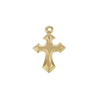Gold Filled Cross Charm