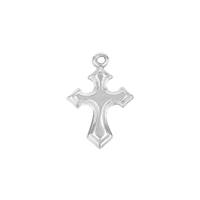 Sterling Silver 16x10mm Cross Charm