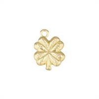 Gold Filled Clover Leaf Clharm