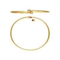 Flex Bangle  With Threaded Ball