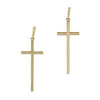 14K Cross Charm