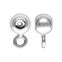 Sterling Silver Smart Bead With 0.5 Silicon Hole And Closed Jumpring