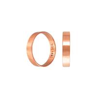 Rose Gold Filled Thick Flat Ring