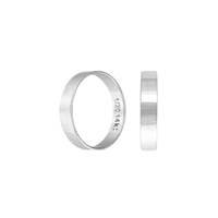 Sterling Silver 3.5mm Thick Flat Ring