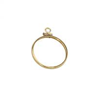 $5 1834-38 Gold Coin Bezel