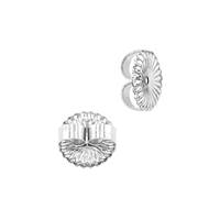 14K 9mm Earring Earnut .84mm Center Hole