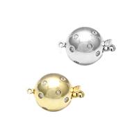 14k Diamond Ball Clasp