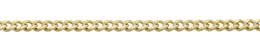 14K Gold Chain 2.3mm Width Curb Chain