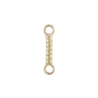 14k Gold Charm Connector – Sabrina Design