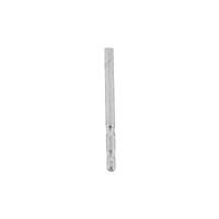 18K Earring Friction Short Post 9.5mm by 0.75mm
