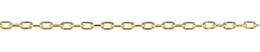 1.7mm Width Rounded Rectangle Gold Filled Chain