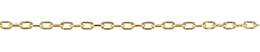 1.7mm Width Rounded Rectangle Gold Filled Chain