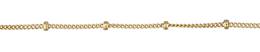 1.0mm Width Satellite Cable Gold Filled Chain