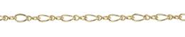 3.0mm Width Figure 8 Gold Filled Chain