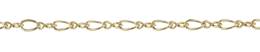 3.0mm Width Figure 8 Gold Filled Chain