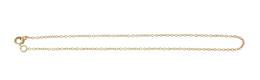 14K Round Cable Chain Bracelet