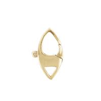 14K MARQUEE SHAPE LOBSTER CLASP