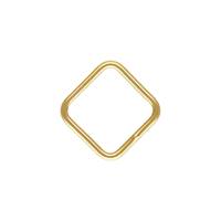 Gold Filled Closed Square Jumpring 8x.8mm