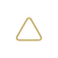 Gold Filled Closed Triangle Jumpring 10x.89mm