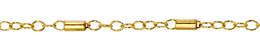 3.0mm Width Bar Gold Filled Chain