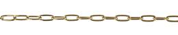 2.4x5.7mm Width Paper Clip Gold Filled Chain