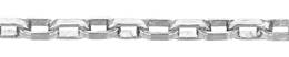 3.9mm Width Sterling Silver Fancy Square Cable Chain