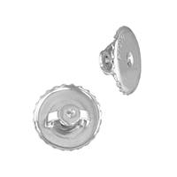 Platinum 8.7mm Earring Screw Earnut