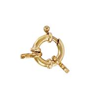 Gold Filled Springring Clasp With Figure 8 Rings
