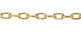 3.17mm Width Link Cable Gold Filled Chain