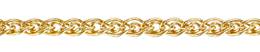 2.5mm Width Double Curb Gold Filled Chain